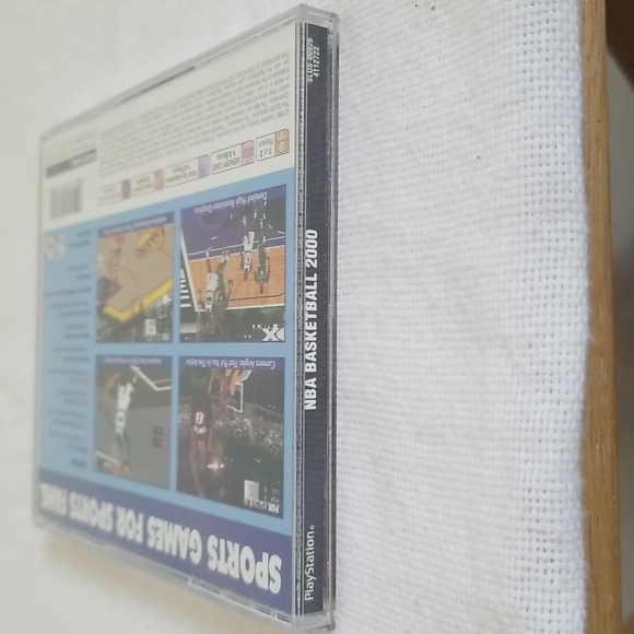PS1 Sony Playstation NBA Basketball 2000 Video Game Complete Tested - Picture 6 of 9